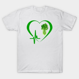 Celery Heartbeat T-Shirt